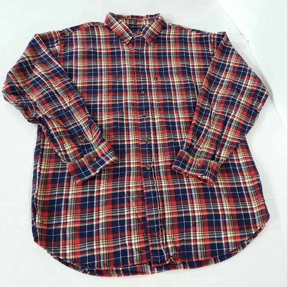 Glenham - Camisa De Franela De Manga Larga Para Hombre